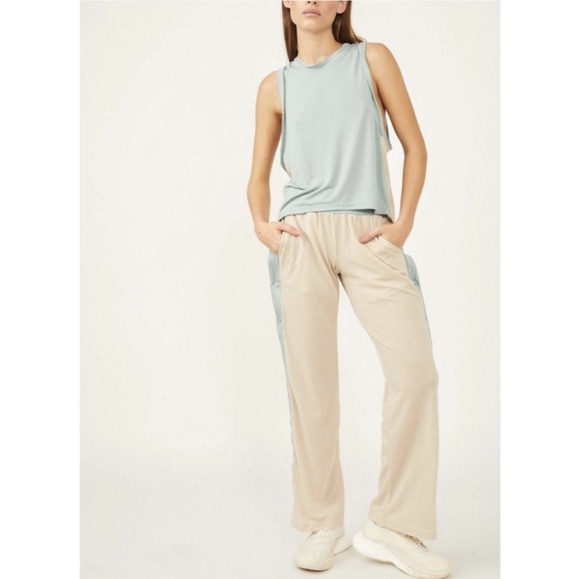 Free People Nothing But Net Set NWT S Blue - Picture 6 of 9